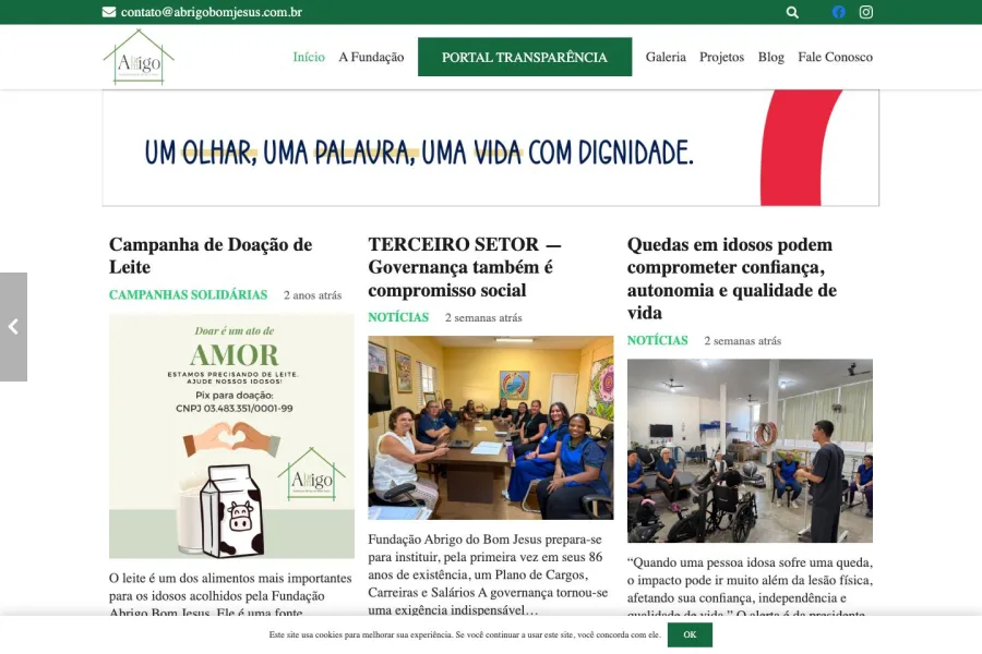 Imagem do projeto Fundação Abrigo Bom Jesus