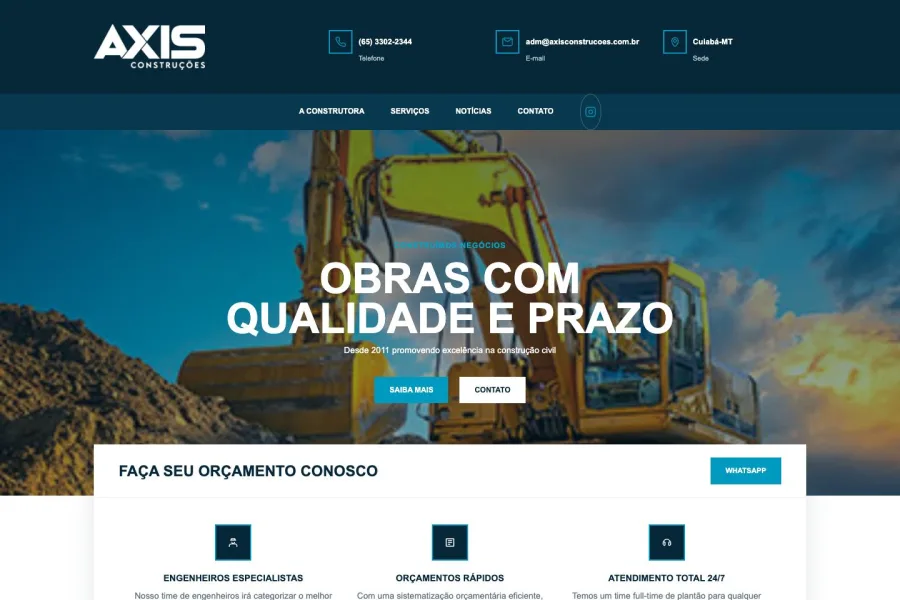 Imagem do projeto Axis Construções