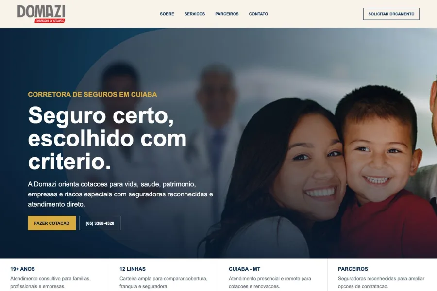 Imagem do projeto Domazi Seguros