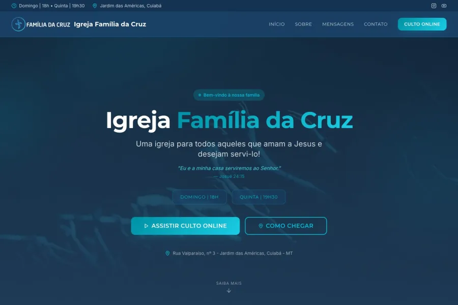 Imagem do projeto Igreja Família da Cruz
